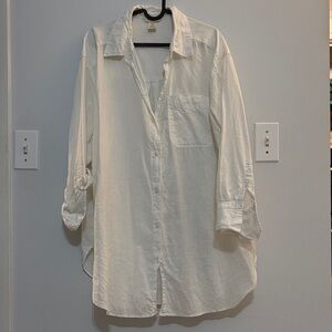 H&M line blend oversized shirt